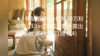 ★☆稀缺资源☆★推特30万粉母狗【Ella小骚狐】野外露出 调教 多P付费订阅 (14)