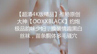 【超清4K版精品】推特原创大神【OOXXBLACK】约炮极品韵味少妇，换装情趣黑白丝袜，苗条胴体多毛骚穴