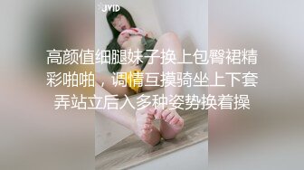 高颜值细腿妹子换上包臀裙精彩啪啪，调情互摸骑坐上下套弄站立后入多种姿势换着操